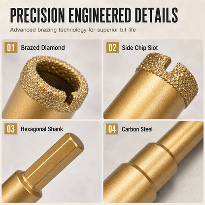 💎 50% OFF NOW! 🔧 12-Piece Diamond Hole Saw Kit – Dry Drilling, Industrial Grit & Versatile Sizes – For Tile, Stone & Masonry 🏗️