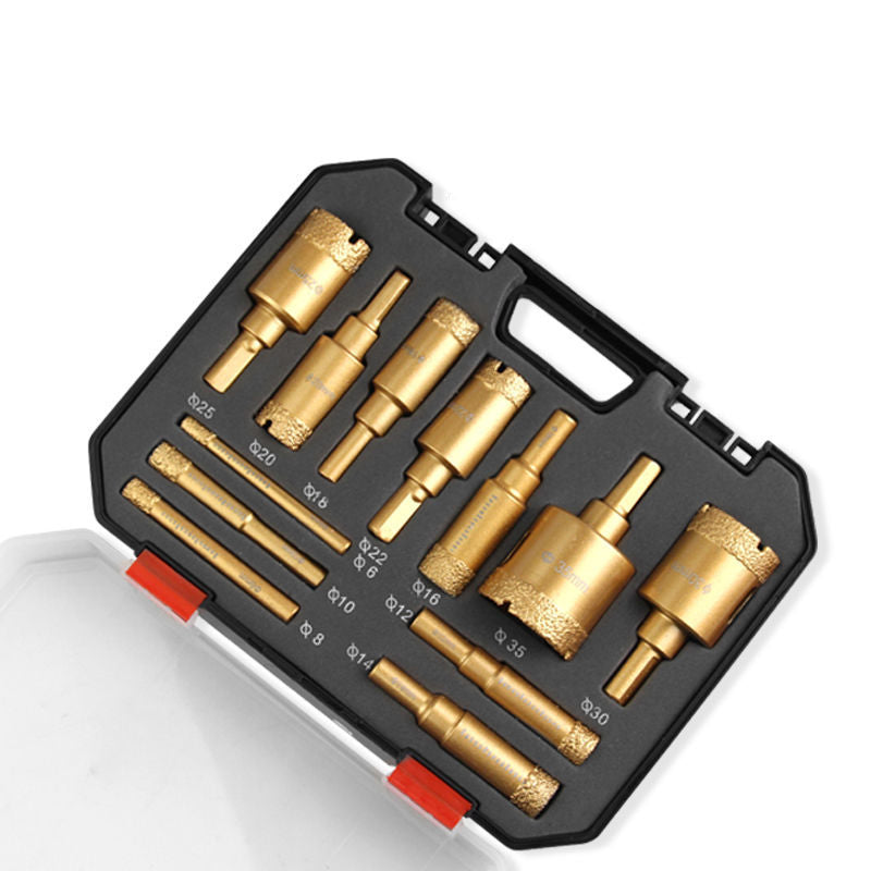 💎 50% OFF NOW! 🔧 12-Piece Diamond Hole Saw Kit – Dry Drilling, Industrial Grit & Versatile Sizes – For Tile, Stone & Masonry 🏗️