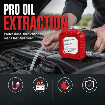 🔧 50% RABATT! 🛢️ Elektrische Ölabsaugpumpe – Selbstansaugend, vielseitig & leistungsstark – Ideal für Motoröl, Diesel & Hydrauliköl 🚗