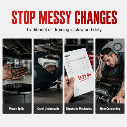 🔧 50% RABATT! 🛢️ Elektrische Ölabsaugpumpe – Selbstansaugend, vielseitig & leistungsstark – Ideal für Motoröl, Diesel & Hydrauliköl 🚗