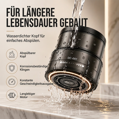 2-in-1 intelligenter Elektrorasierer für Glatzen und Bartschneider mit Digitalanzeige