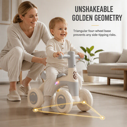 🚲 50% RABATT! 🎵 Baby-Laufrad mit Musik & Lichtern – Bunt, sicher & fördert die Motorik – Perfekt für spielerische Bewegung im Kinderzimmer ✨