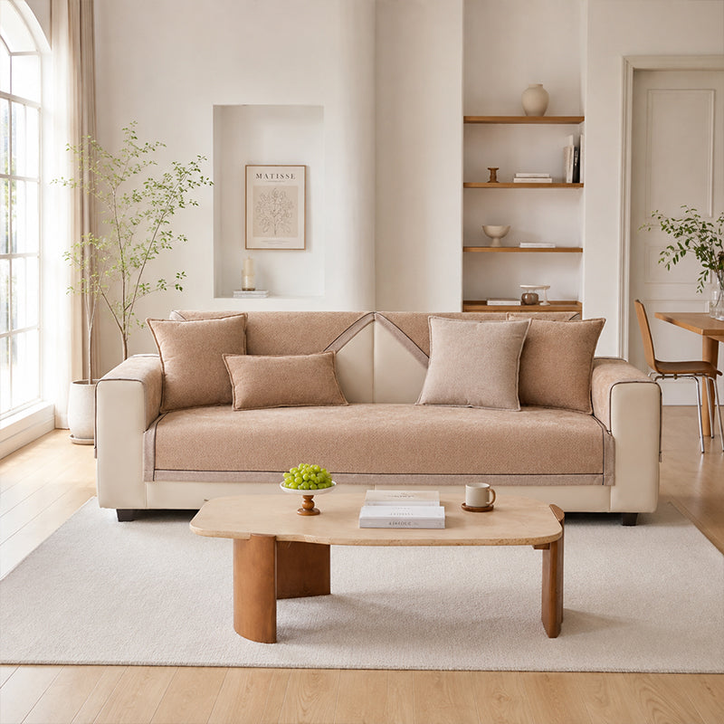 Rutschfeste Chenille-Sofaabdeckung