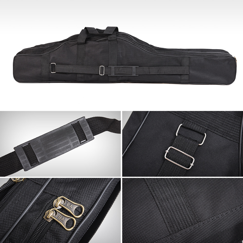 🎣 JETZT 50% RABATT! 🧳 Angelruten- & Ausrüstungstasche – 3-lagige Kapazität, 420D Oxford-Stoff & verstellbare Rucksackträger – Für Ruten, Rollen & Zubehör 🎒