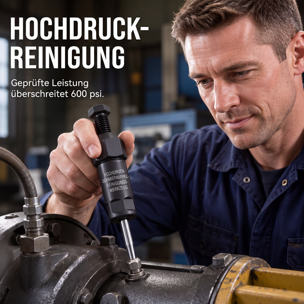 🔧 50% RABATT! 🚗 Schmiernippel-Entstopfer – Verstopfte Gelenke in Sekunden frei & spart Fett ✨