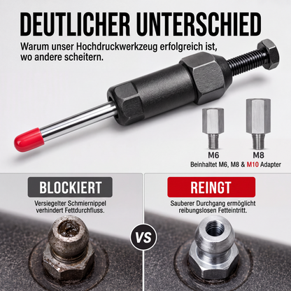 🔧 50% RABATT! 🚗 Schmiernippel-Entstopfer – Verstopfte Gelenke in Sekunden frei & spart Fett ✨