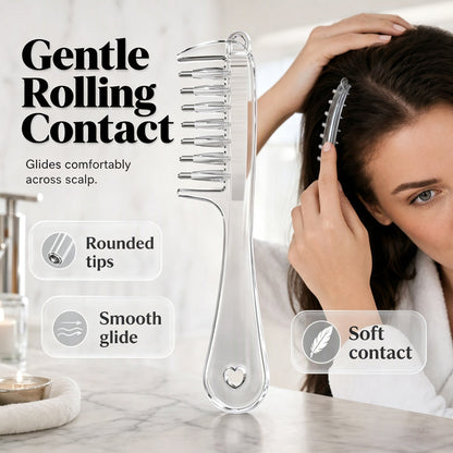 🧴 50% RABATT!!! 💇‍♀️ Kopfhaut‑Applikatorkamm, ideal zum gleichmäßigen Auftragen von Haaröl✨