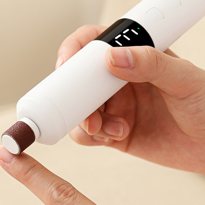🎉 ZEITLICH BEGRENZT 50% RABATT! 💅 Elektrische Pediküre-Feile mit Digital-Display – 3 Geschwindigkeiten, Dual-Rotationsmotor & USB-Aufladung ✨