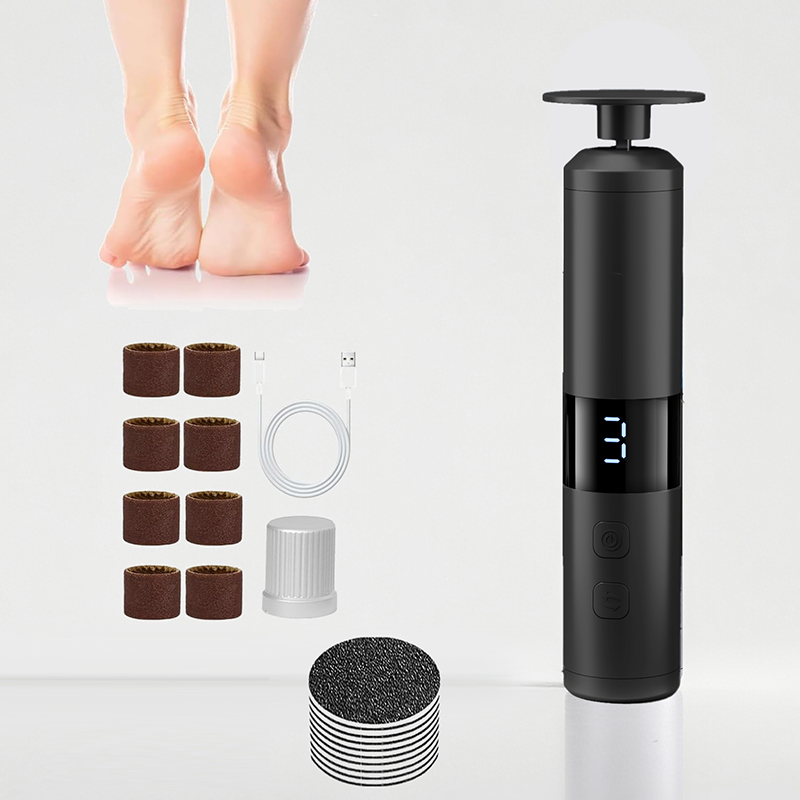 🎉 ZEITLICH BEGRENZT 50% RABATT! 💅 Elektrische Pediküre-Feile mit Digital-Display – 3 Geschwindigkeiten, Dual-Rotationsmotor & USB-Aufladung ✨