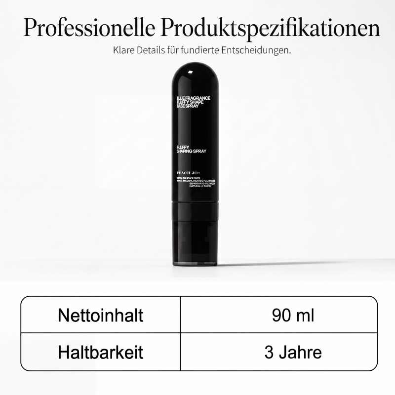 🔥 50% RABATT! 🍑 Volumen- & Fixierspray mit Pfirsichduft | Leichtes Haarstyling für mehr Fülle & Halt | Für voluminöse, gepflegte Looks in Sekunden ✨