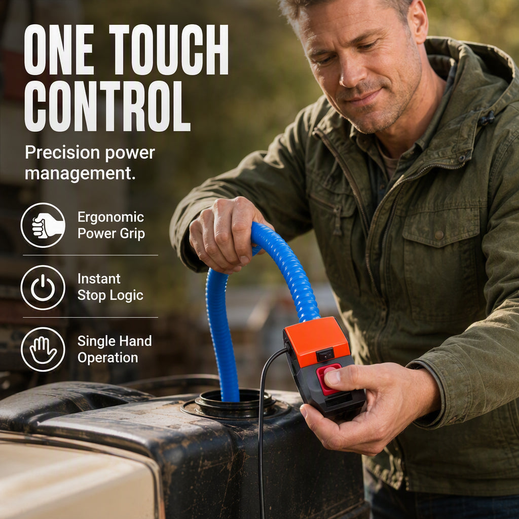 🔥Solange der Vorrat reicht 40 % Rabatt!🎉Tragbare elektrische Kraftstoffpumpe