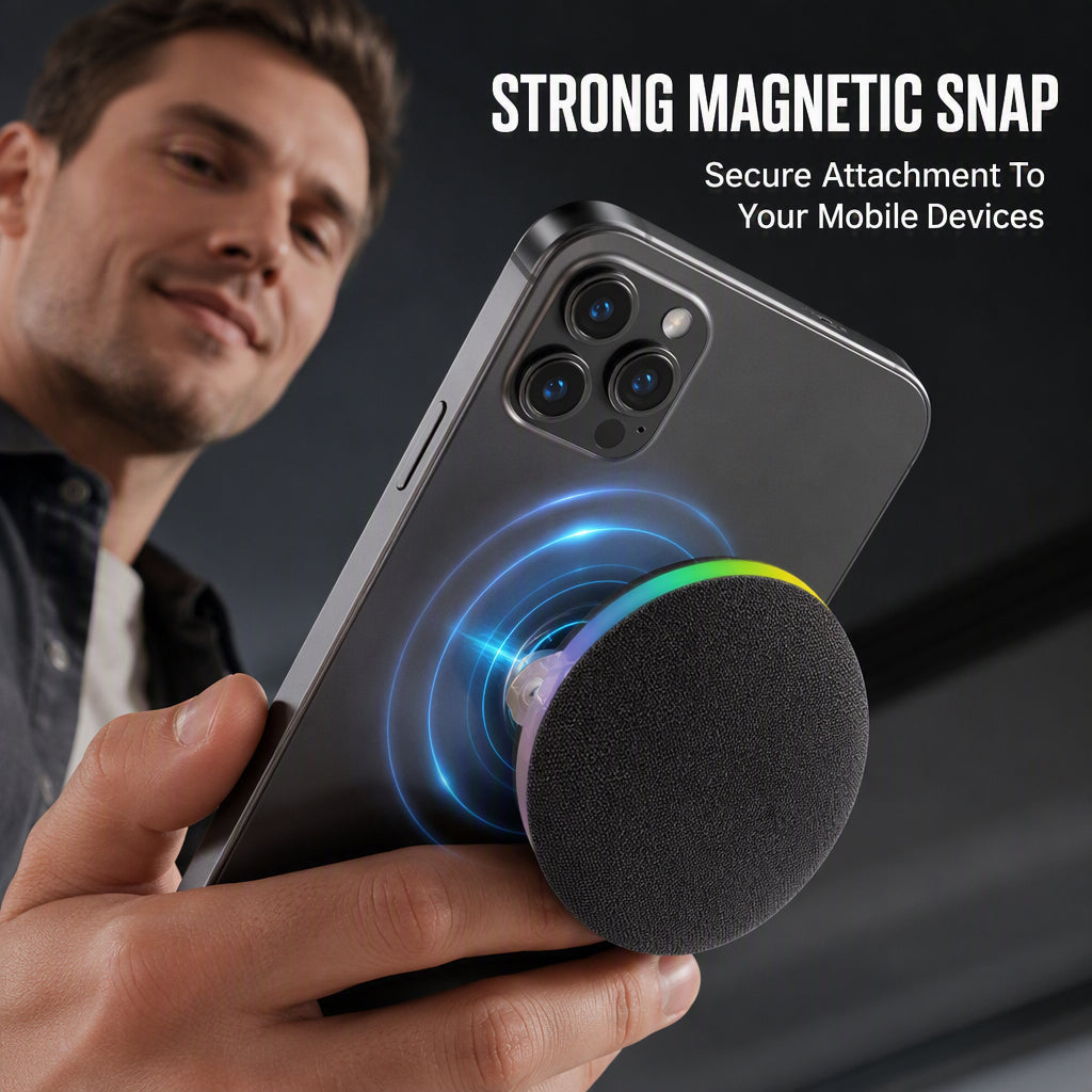 Magnetischer Mini-Bluetooth-Lautsprecher mit RGB-Umgebungslicht