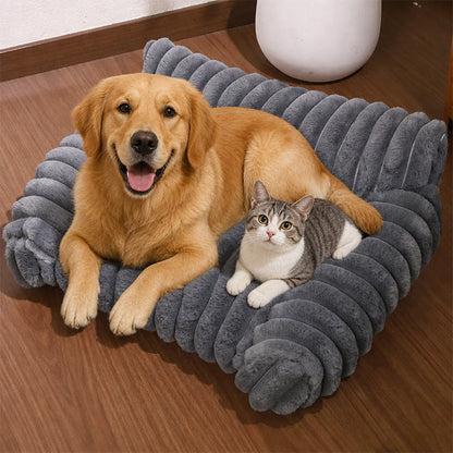🐾 50% RABATT! ☁️ Gemütliches Sofa-Haustierbett, weiche Polsterung, rutschfester Boden, perfekt für Katzen und Hunde🛋️✨