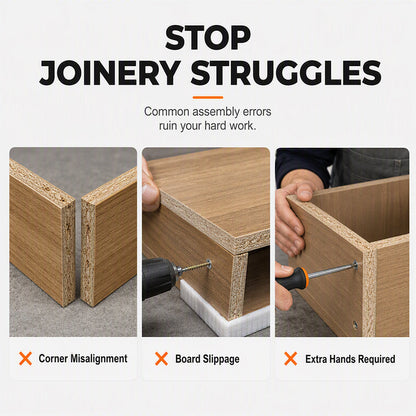 📢📢50% RABATT !!⏰Eckzwinge für Holzbearbeitung – Stabile Fixierung, präzise Ausrichtung & einfache Handhabung – Ideal für Leim- & Montagearbeiten ✨