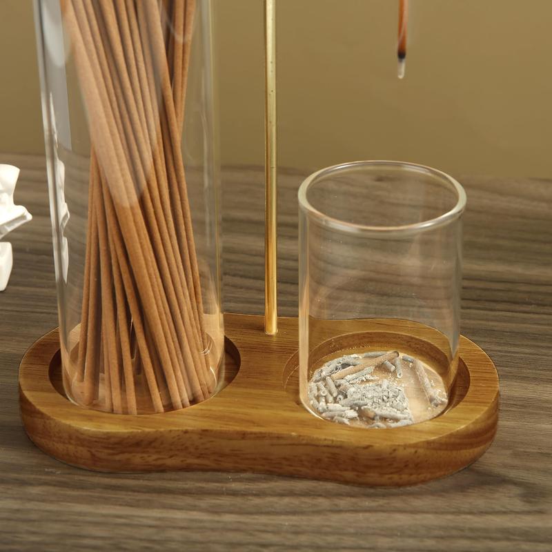 🥳2026 HEISSER VERKAUF🥳💞50% RABATT!✨ 💝2-in-1 Räucherstäbchen- & Kerzenhalter Natürliche Holzbasis Aromatherapie-Diffusor