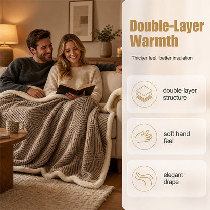 Doppellagige Kuscheldecke – Extra Weich & Warm