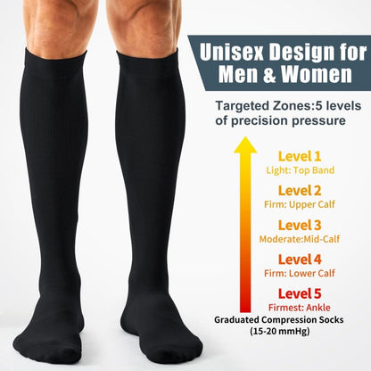 🏃50 % RABATT⏰ Elastische Kompressionssocken, fördern die Durchblutung & reduzieren Ermüdung beim Training & Laufen🧦