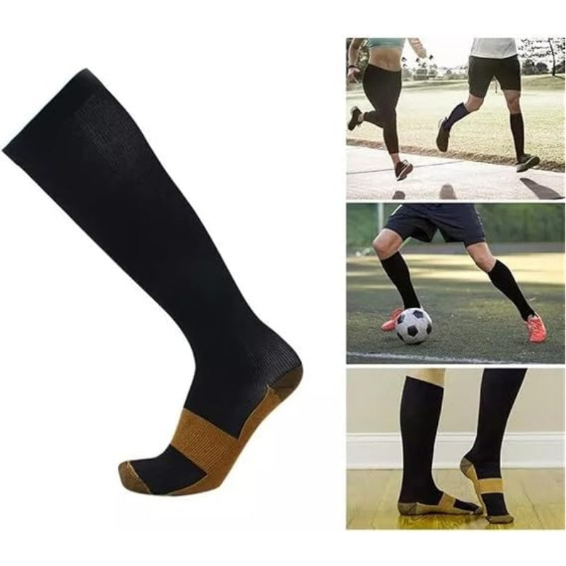 🏃50 % RABATT⏰ Elastische Kompressionssocken, fördern die Durchblutung & reduzieren Ermüdung beim Training & Laufen🧦