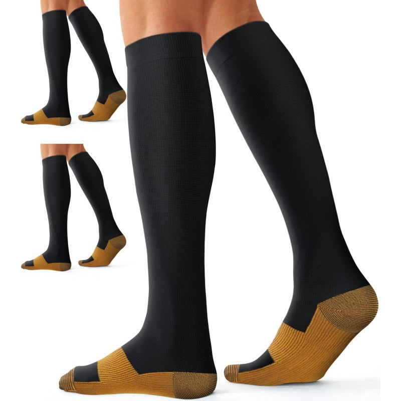 🏃50 % RABATT⏰ Elastische Kompressionssocken, fördern die Durchblutung & reduzieren Ermüdung beim Training & Laufen🧦