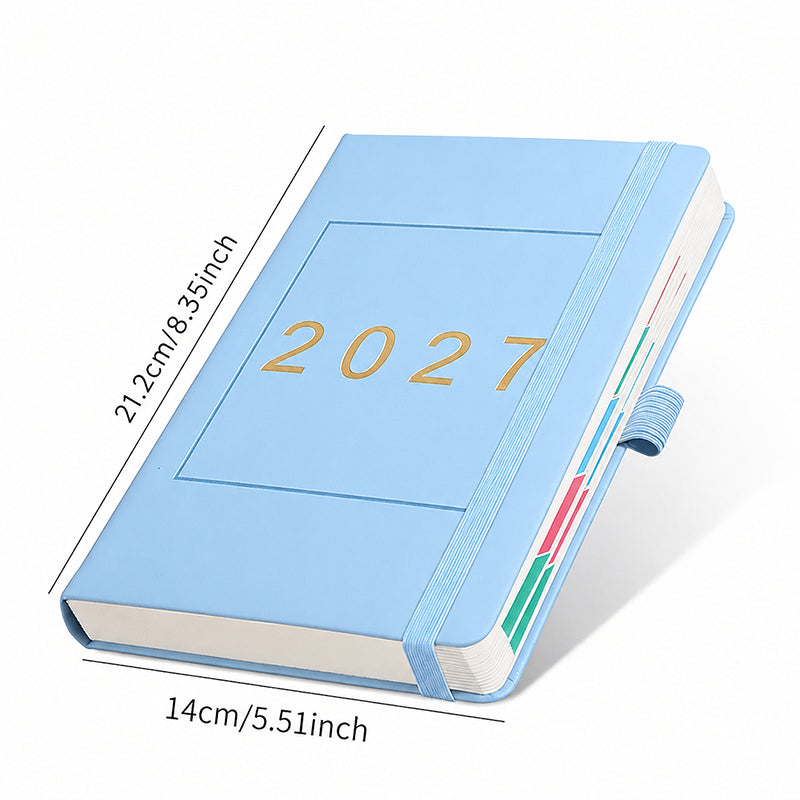 📅 JETZT 50% RABATT! 📓 2027 Kalender-Notizbuch – A5, ein Tag pro Seite, datiert – Ideal für tägliche Aufzeichnungen & zukünftige Planung ✨
