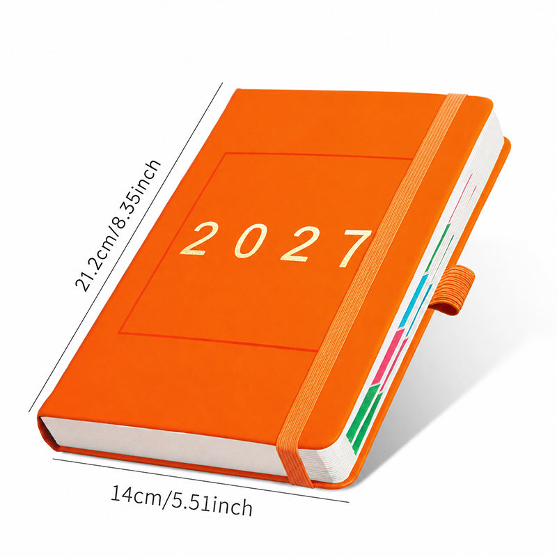 📅 JETZT 50% RABATT! 📓 2027 Kalender-Notizbuch – A5, ein Tag pro Seite, datiert – Ideal für tägliche Aufzeichnungen & zukünftige Planung ✨
