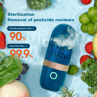 ⏳Zeitlich begrenzt 50% Rabatt⏰ Ultraschall-Obst- und Gemüsereiniger 🌀🍋‍🟩🍓