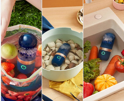 ⏳Zeitlich begrenzt 50% Rabatt⏰ Ultraschall-Obst- und Gemüsereiniger 🌀🍋‍🟩🍓