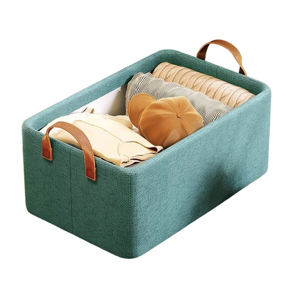 📦 50% RABATT! 🧺 Faltbarer Aufbewahrungskorb – Mit Griffen, stabil & platzsparend ✨