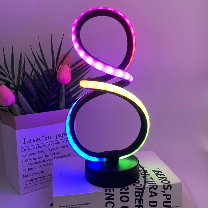 🔥50% RABATT auf ausgewählte Produkte 🎉Moderne Doppelhelix-Tischlampe