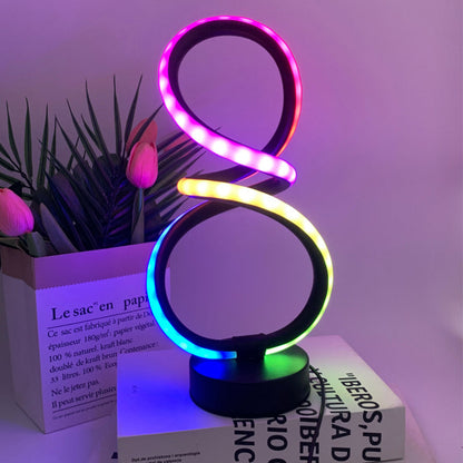 🔥50% RABATT auf ausgewählte Produkte 🎉Moderne Doppelhelix-Tischlampe