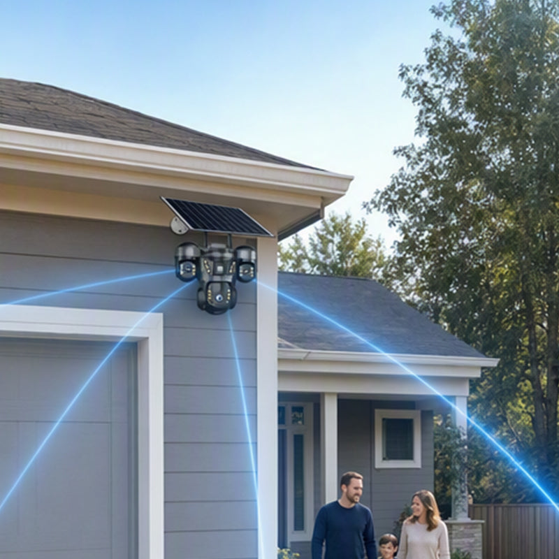 ⏳Zeitlich begrenztes Sonderangebot⏰Solar-Überwachungskamera Außen 360° – Kein Stromkabel, volle Sicht! 📷 Überall montierbar, sieht auch nachts, IP67 regenfest ☀️ Limitiertes Angebot ⏳