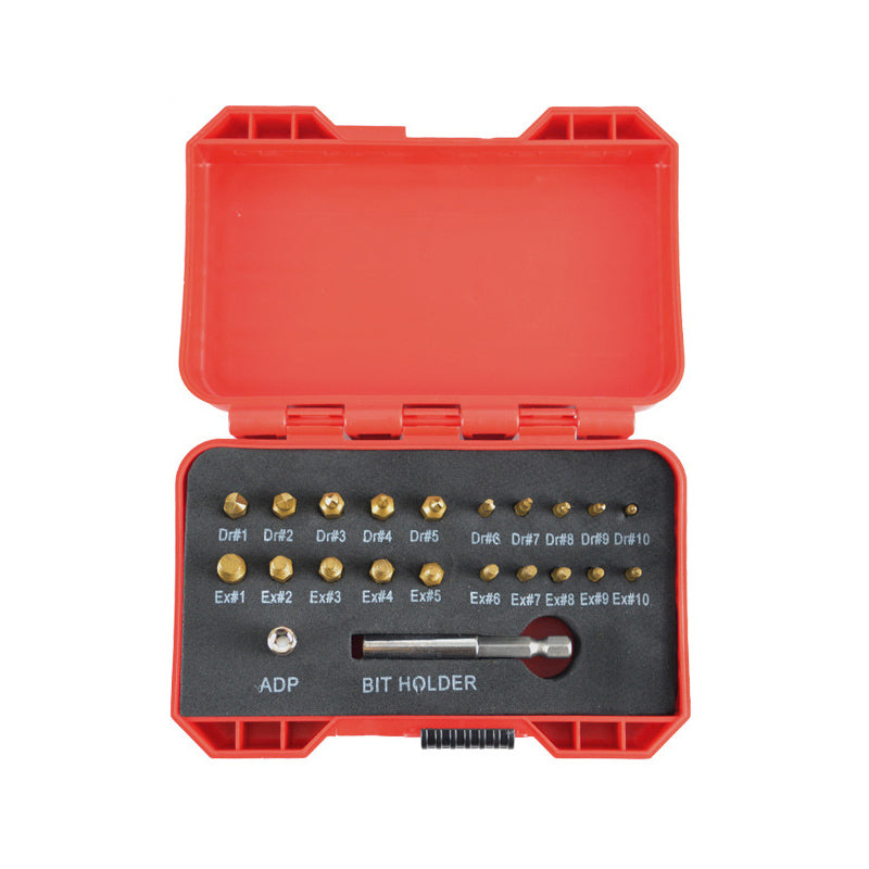 Hochgeschwindigkeitsstahl Schraubenausdreher-Set