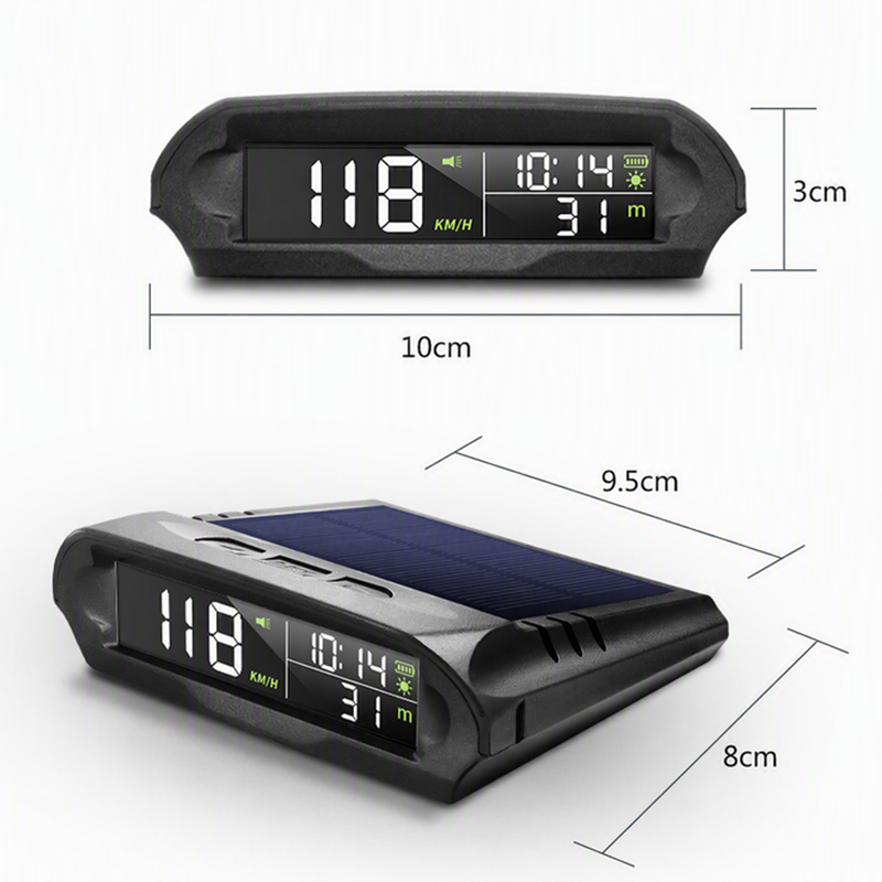 🔥Solange der Vorrat reicht 40 % Rabatt!🎉Solar-Auto-GPS-Head-Up-Display