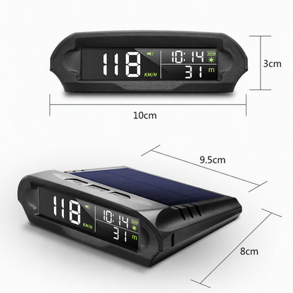 🔥Solange der Vorrat reicht 40 % Rabatt!🎉Solar-Auto-GPS-Head-Up-Display