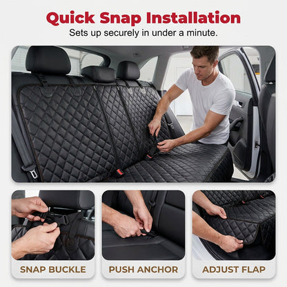 🐶 JETZT 50 % RABATT! 🚗 Faltbarer Hunde-Autositz – wasserdicht, sicher & bequem – perfekt für Hundebesitzer 🐾