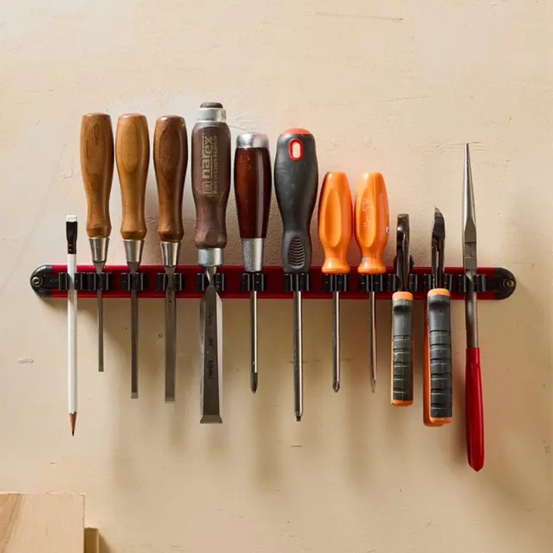 Robuster Schraubendreher-Organizer aus Aluminium