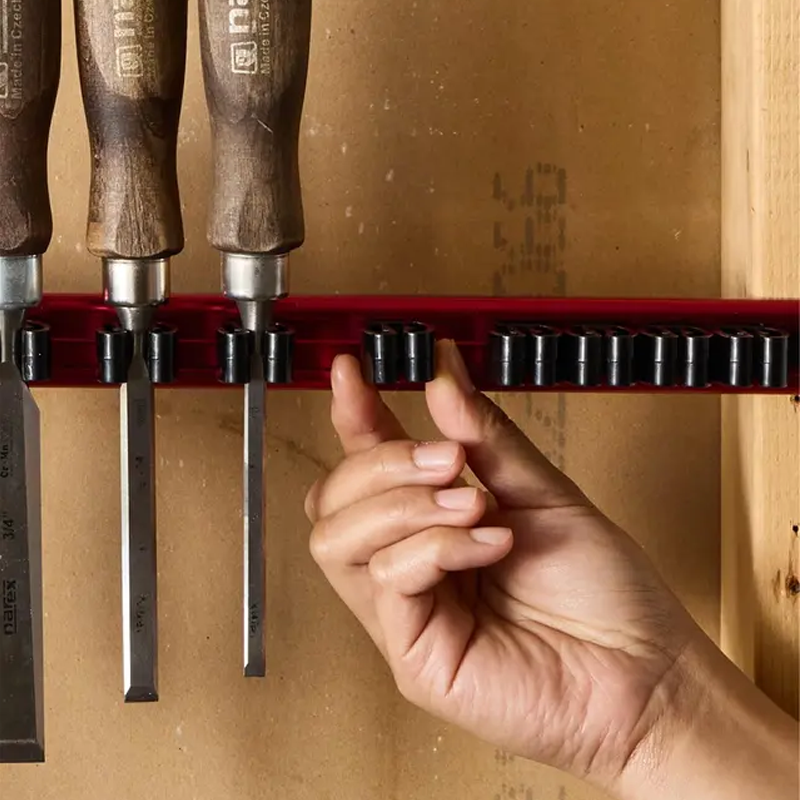 Robuster Schraubendreher-Organizer aus Aluminium