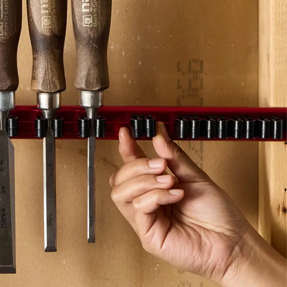 Robuster Schraubendreher-Organizer aus Aluminium