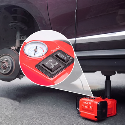 📢📢50% RABATT !!⏰🚗Unentbehrliche Werkzeuge für die Autoreparatur🛠️ - 12V elektrischer hydraulischer Wagenheber für Pkw