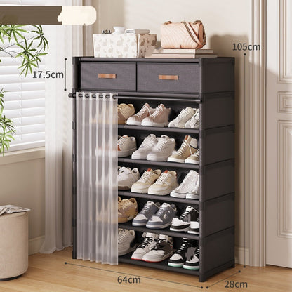 👟 50% RABATT! 🏠 Mehrschichtiges Schuhregal – Staubdicht, stabil & platzsparend ✨