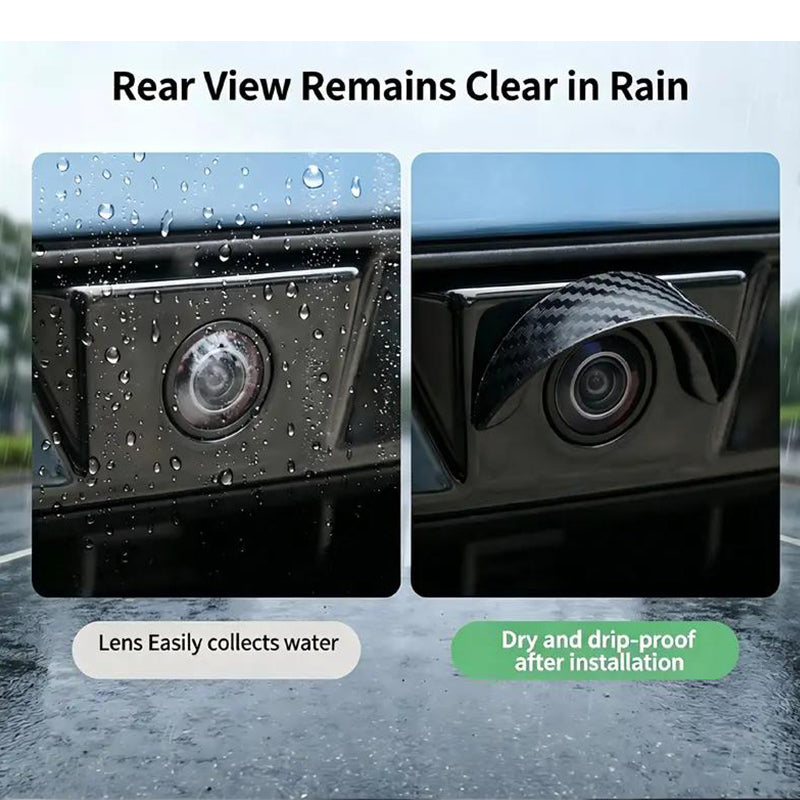 📹 50% RABATT! 🚗 Regen-Schutzblende für Rückfahrkamera – Universell, wetterfest & einfach montiert ✨