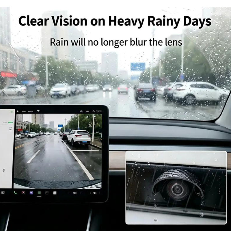 📹 50% RABATT! 🚗 Regen-Schutzblende für Rückfahrkamera – Universell, wetterfest & einfach montiert ✨