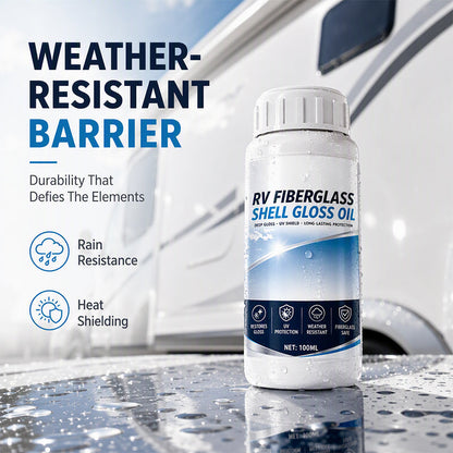 ✨50 % RABATT✨🚐 RV Glasfaser Glanzöl Restaurator | Hochglanz‑Erneuerung für Wohnmobil‑Oberflächen ✨