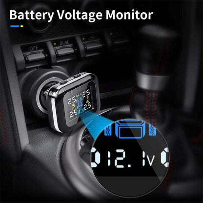 🚗 50% RABATT! ⚙️ Kabelloses RDKS – Echtzeit‑Reifendruckkontrolle für Autos ✨