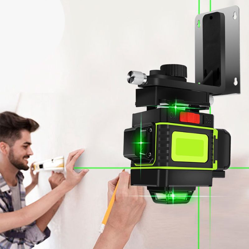 📢📢50% RABATT !!⏰Selbstnivellierendes 16-Linien-Laser-Nivelliergerät mit grünem Licht