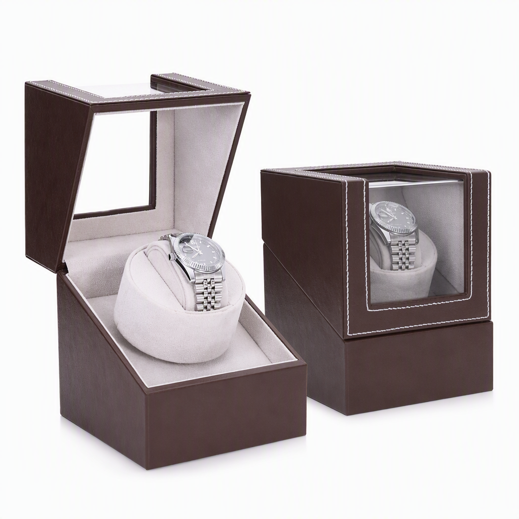 ⌚ 50% RABATT! 🔄 Automatische Uhrenbewegerbox – Drehbar, für mechanische Uhren & praktisch ✨