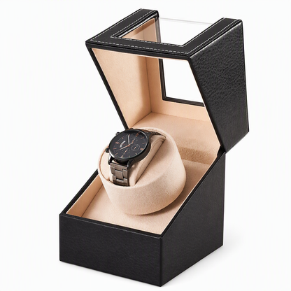 ⌚ 50% RABATT! 🔄 Automatische Uhrenbewegerbox – Drehbar, für mechanische Uhren & praktisch ✨