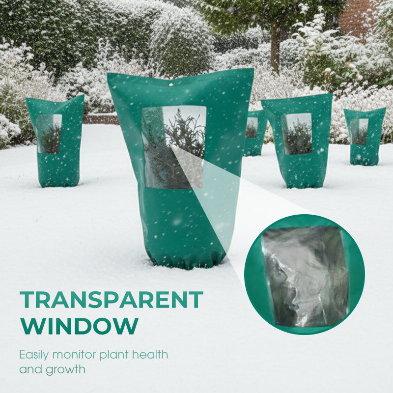 🌱 50% RABATT! ❄️ Winter-Pflanzenschutz – Mit Reißverschluss & Kordelzug ✨
