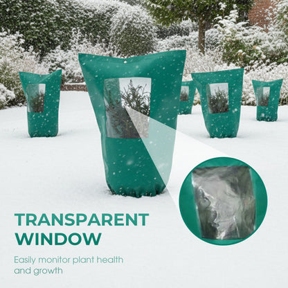 🌱 50% RABATT! ❄️ Winter-Pflanzenschutz – Mit Reißverschluss & Kordelzug ✨
