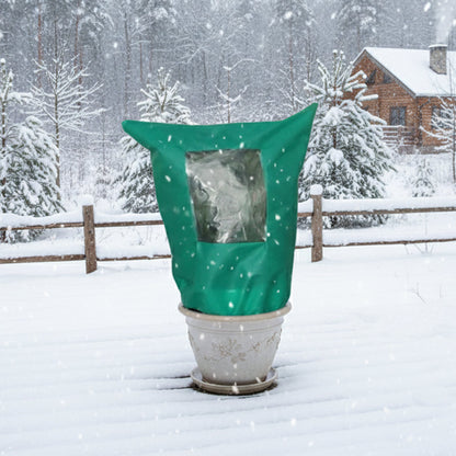 🌱 50% RABATT! ❄️ Winter-Pflanzenschutz – Mit Reißverschluss & Kordelzug ✨